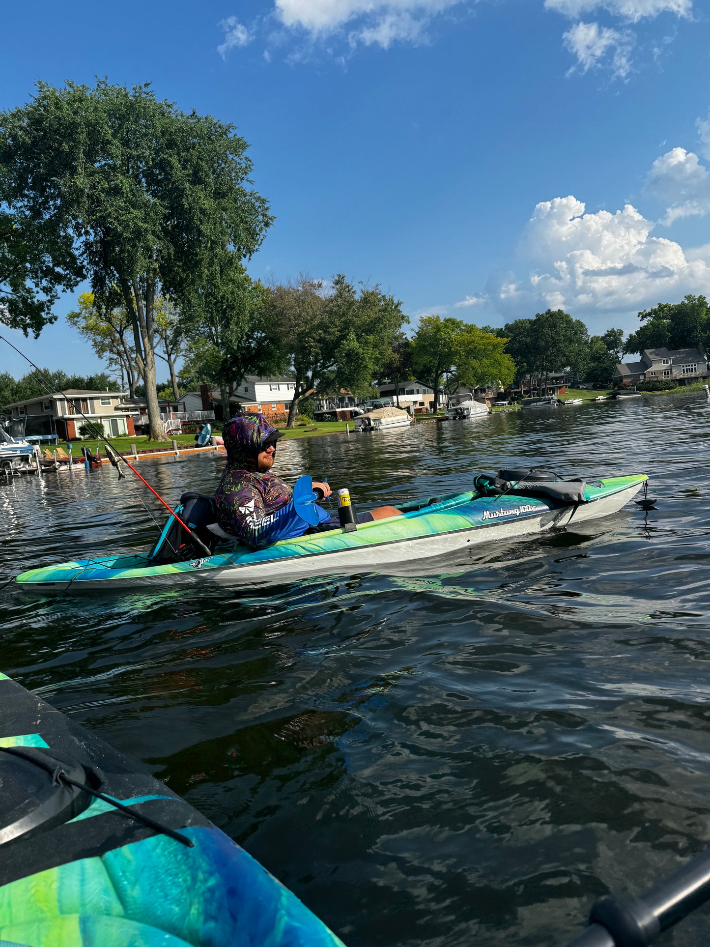 Pelican Mustang 100x Custom Kayak Drink Holder