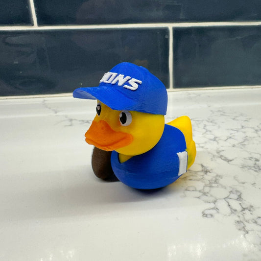 Detroit Lions Duck for Jeep Lovers β Custom Team-Themed Collectible, Fun Gift for Lions Fans and Off-Road Enthusiasts