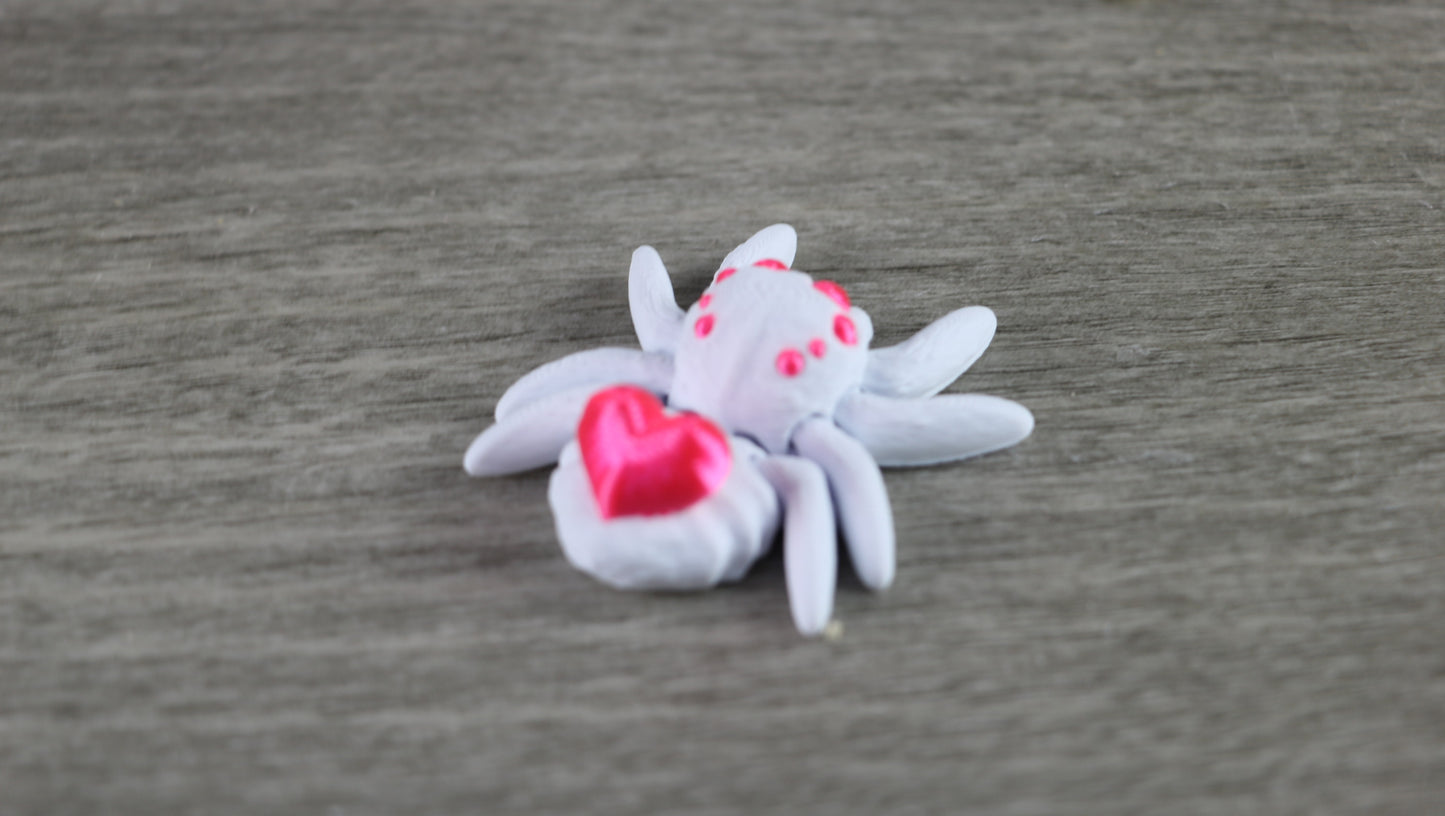 Mini Rose Spider β Unique Fantasy Creature Decor, Perfect Gift for Spider Lovers and Collectors