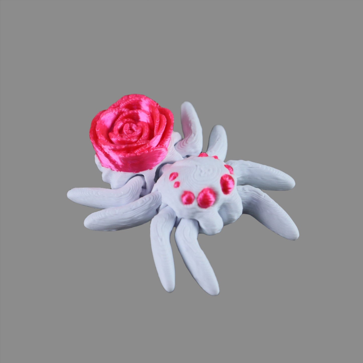 Mini Rose Spider β Unique Fantasy Creature Decor, Perfect Gift for Spider Lovers and Collectors