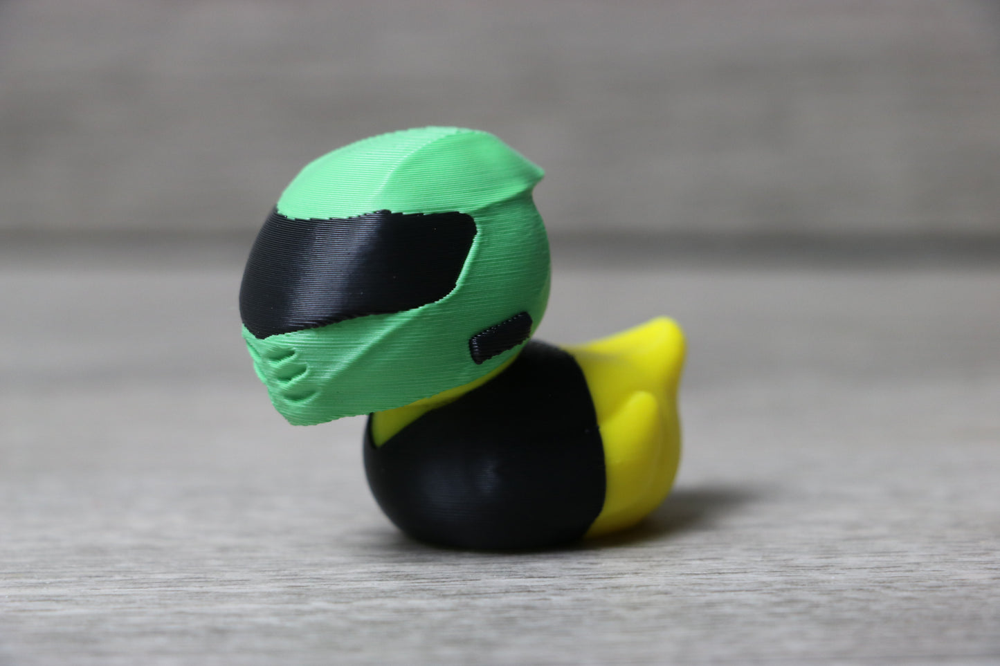 Motorcycle Duck with Helmet - Biker Collectible Gift