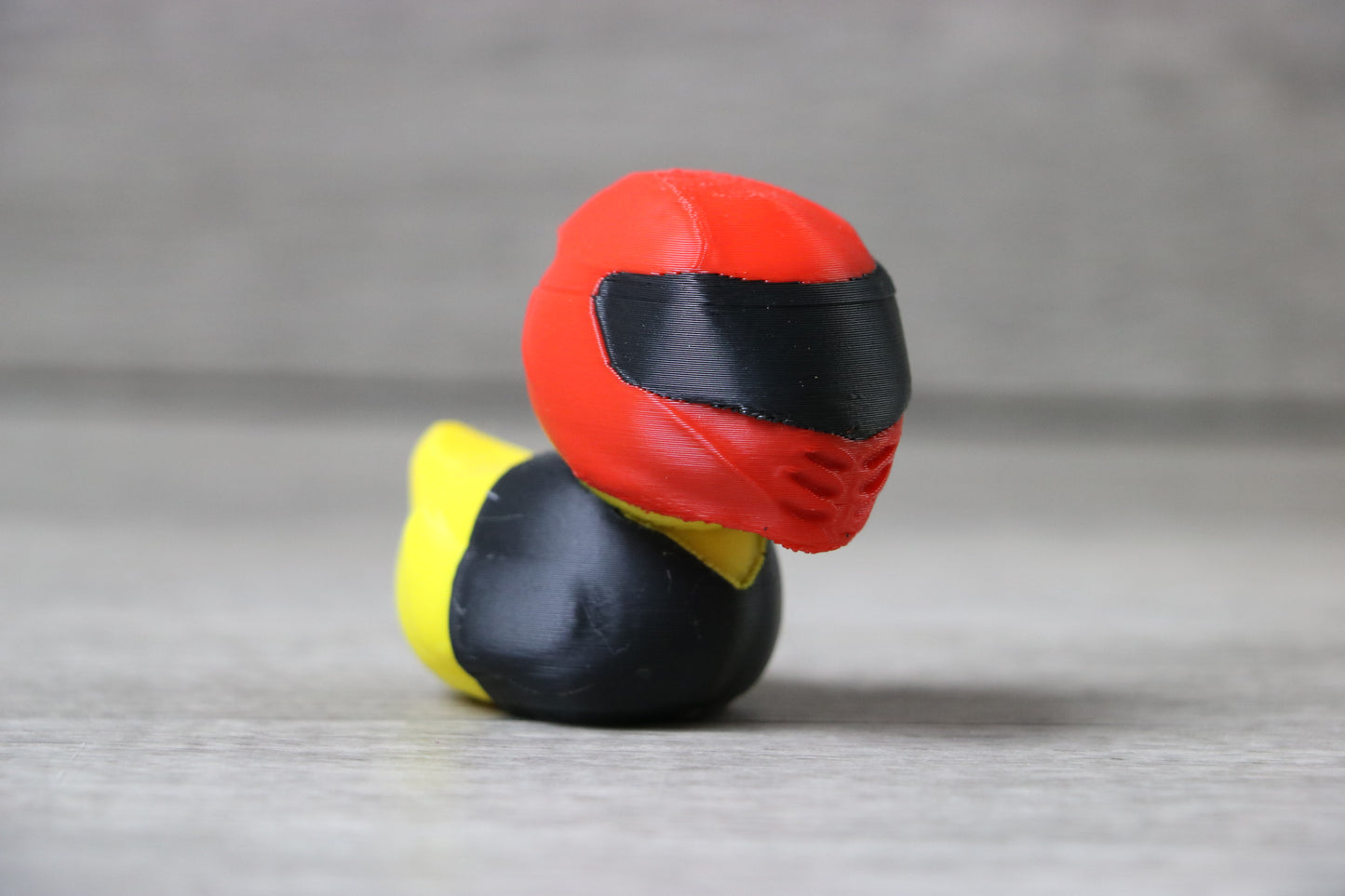 Motorcycle Duck with Helmet - Biker Collectible Gift