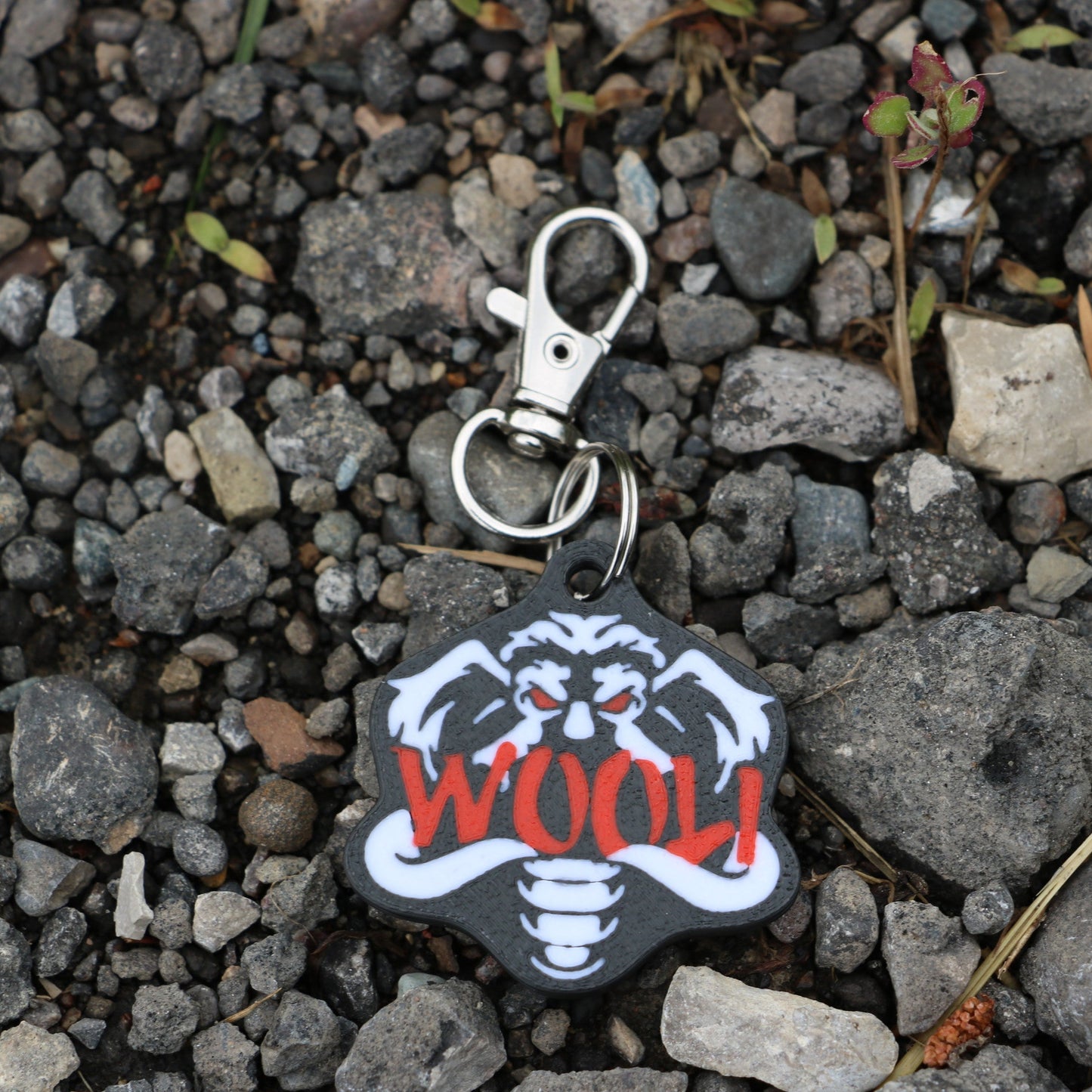 Wooli Keychain – EDM Festival Accessory, Rave Bag Charm, Bass Music DJ Fan Gift, Cute Collectible for Headbangers, Wooli Merch Inspired