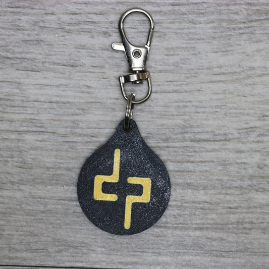 Deathpact Keychain β Dark EDM Gift, Festival Accessory, Rave Collectible