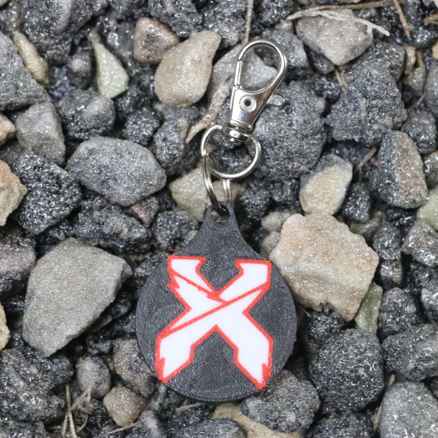 Excision Keychain – Bass Music Rave Gift, Festival Accessory, EDM Basshead Merch