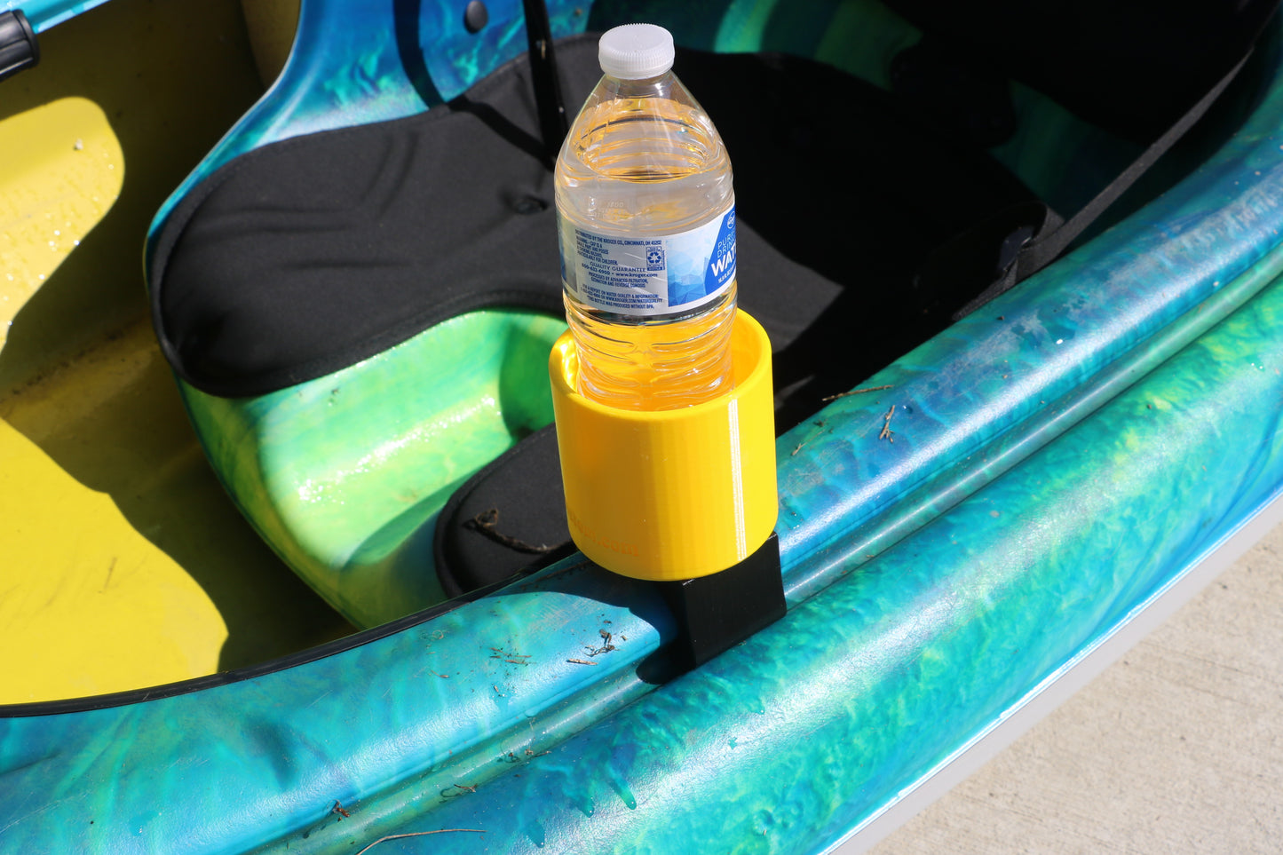 Kayak Cup Holder - 3 Inch Cup Holder & Clip - Pelican Mustang 100x