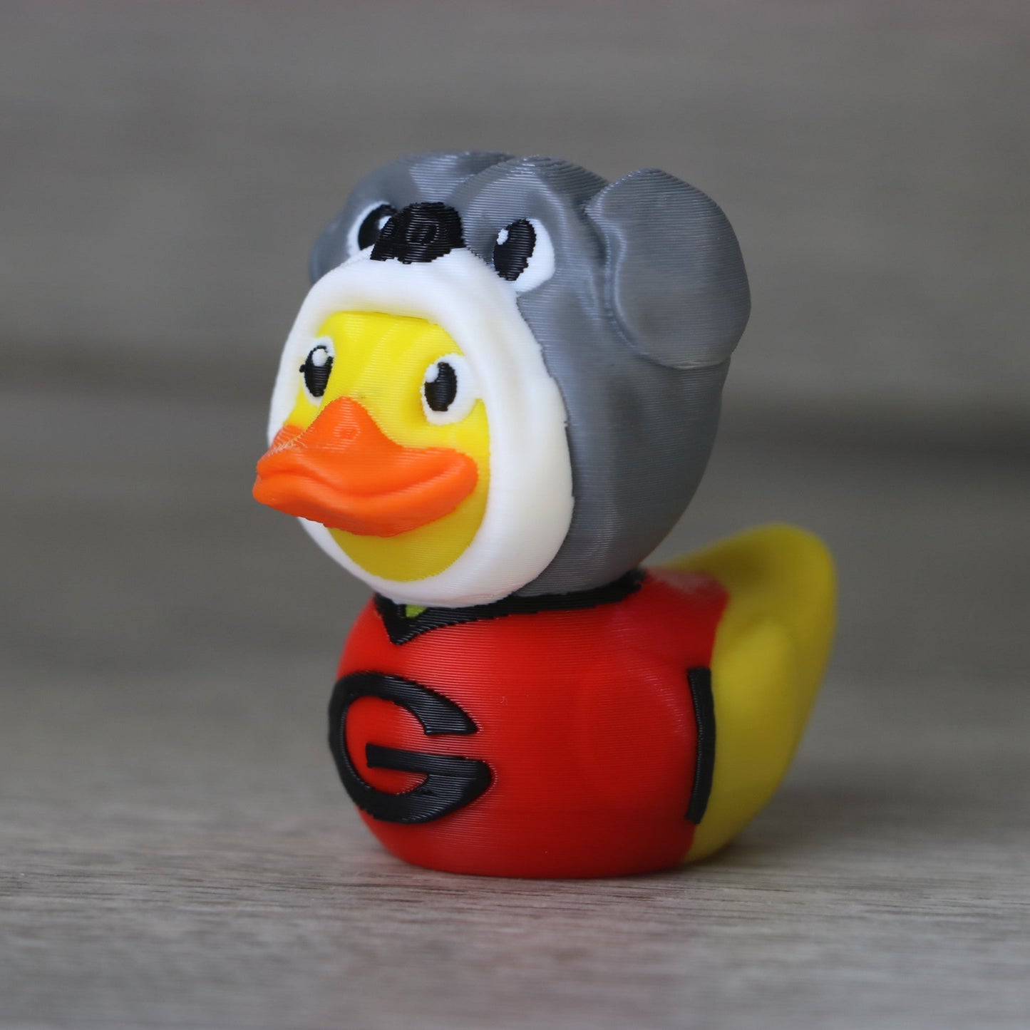 Georgia Bulldog Duck – UGA Graduation Gift, Dawgs Fan Collectible, Game Day Toy