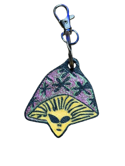 LSDream Alien Mushroom Keychain