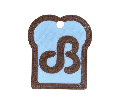 Daily Bread Keychain – Rave Accessory for Bassheads & Festival Fans