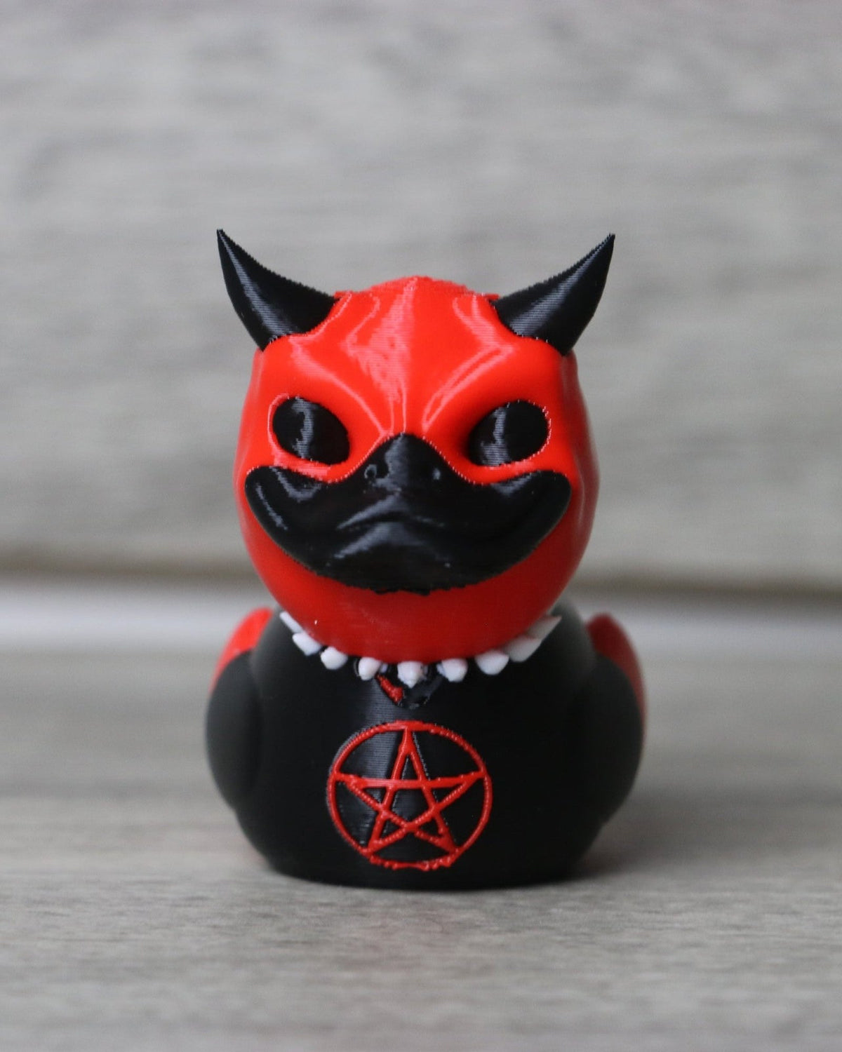 Devil Duck, one of the six ducks in the Halloween Duck Set of 6