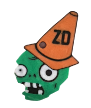 Zeds Dead Zombie Cone Keychain