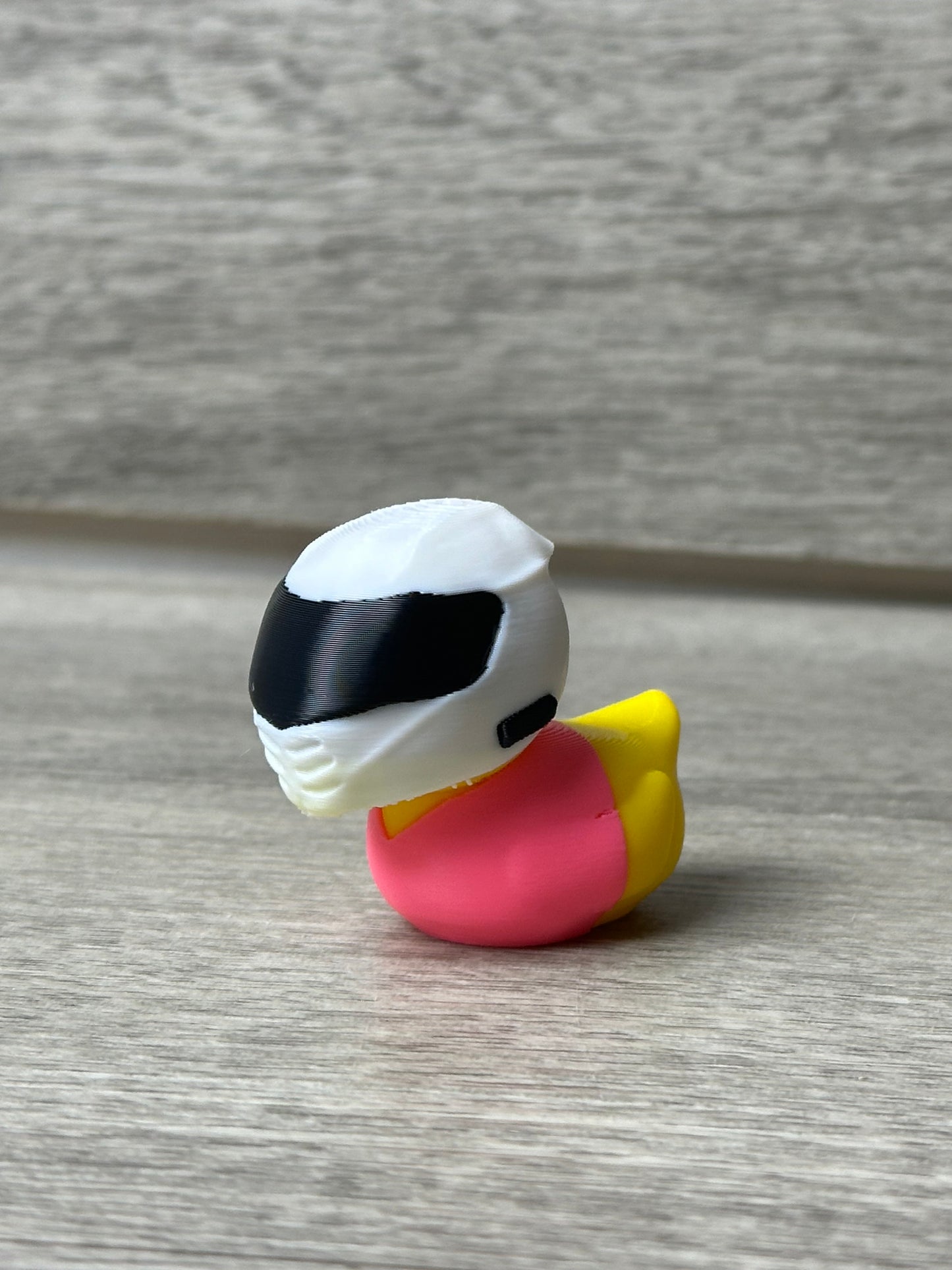 Funny Biker Duck with Helmet – Jeep Duck Gift, Motorcycle Lover Collectible