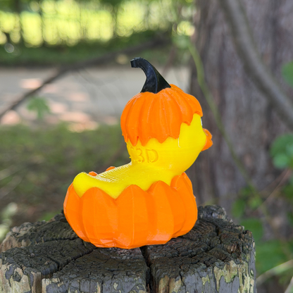 Jack O Lantern Duck | Halloween Pumpkin Decor