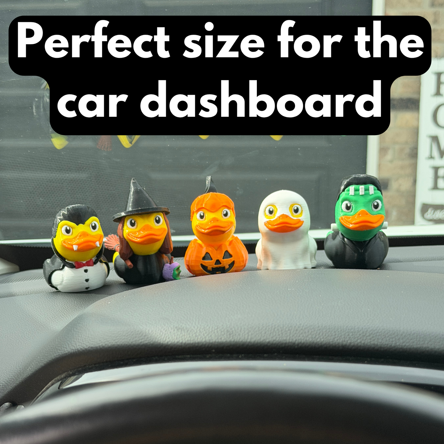 Franken-Duck Halloween Pumpkin Decor