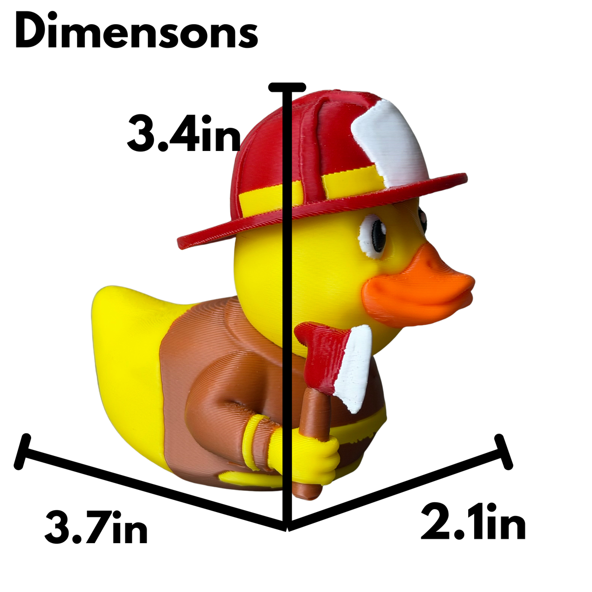 Firefighter Duck | First Responder Gift