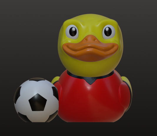 Soccer Duck, Custom Team Duck, Soccer Fan Gift, Sports Duck