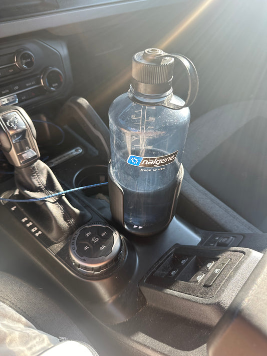 Bronco Water Bottle Cup Holder - Fits Nalgene, Hydro Flask, and More