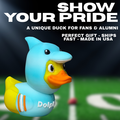 Miami Dolphins Duck | NFL Fan Gift