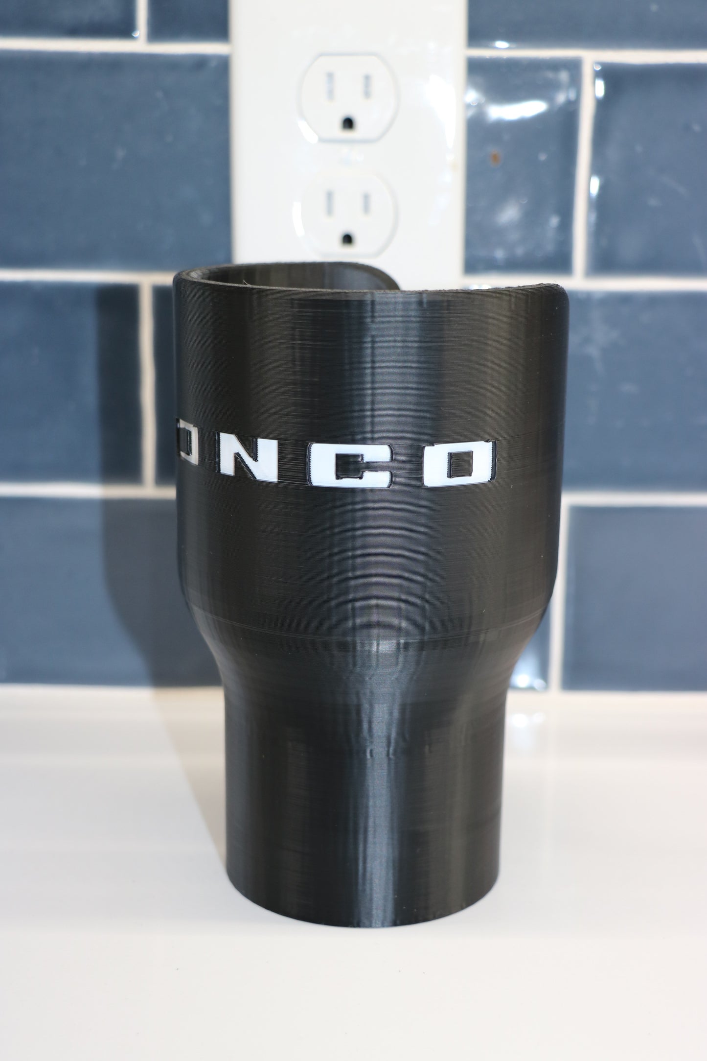 Bronco Water Bottle Cup Holder – Fits Nalgene Hydro Flask, Jeep & Off‑Road Gift