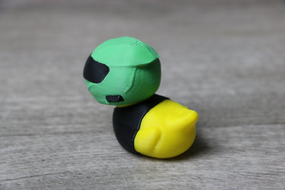 Motorcycle Duck with Helmet - Biker Collectible Gift