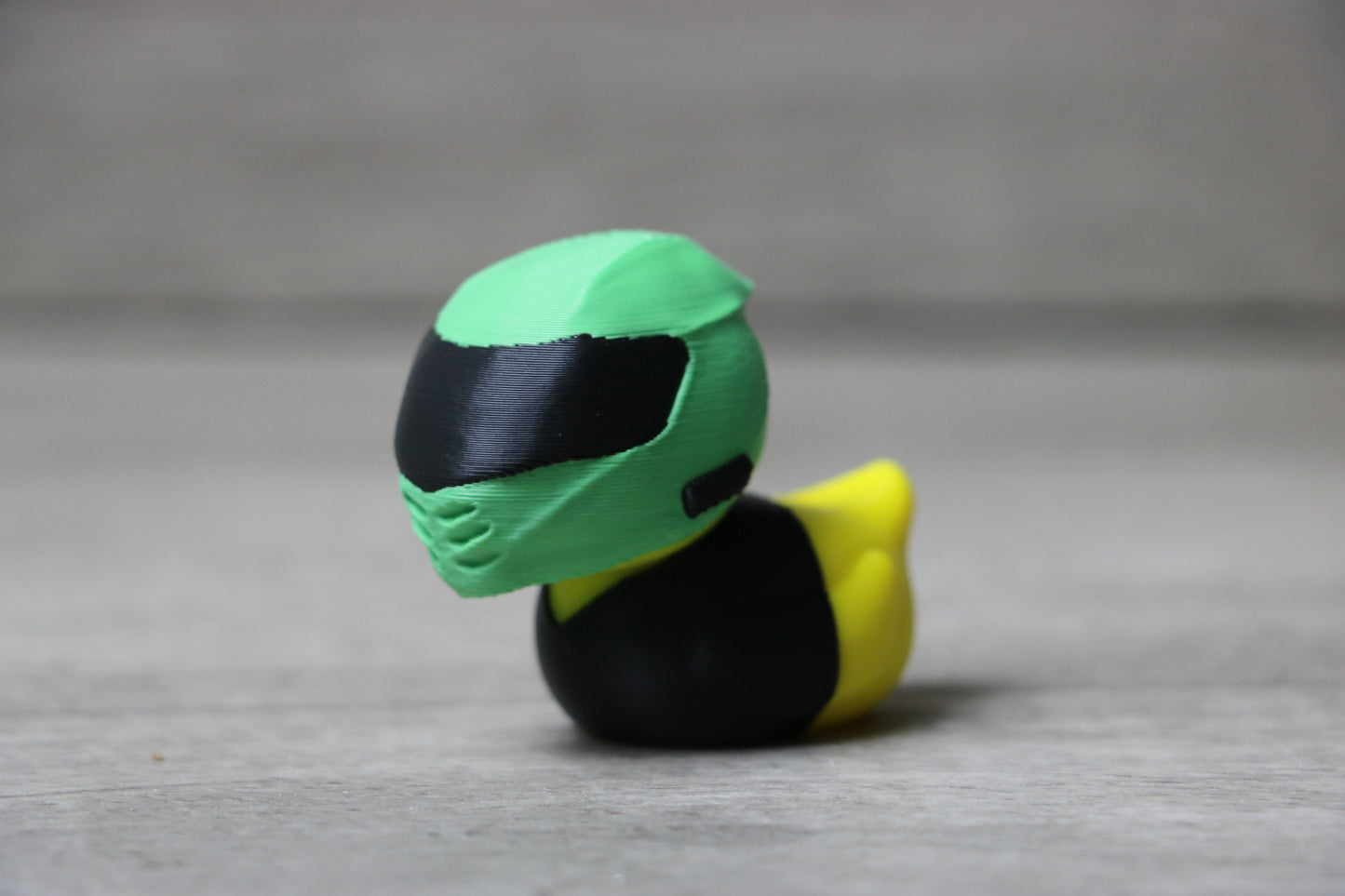 Motorcycle Duck with Helmet - Biker Collectible Gift