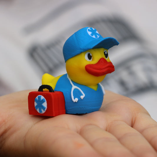 EMT Medical Duck for Jeep Lovers – First Responder Gift!