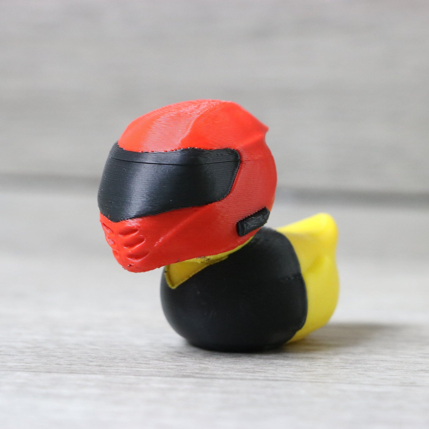 Motorcycle Duck with Helmet - Biker Collectible Gift