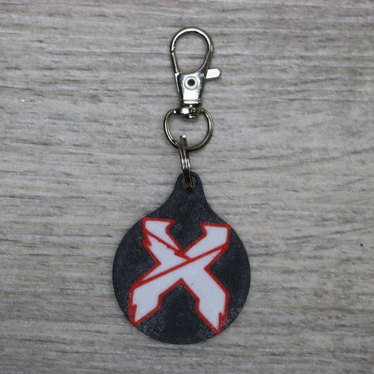 Excision Keychain – Bass Music Rave Gift, Festival Accessory, EDM Basshead Merch