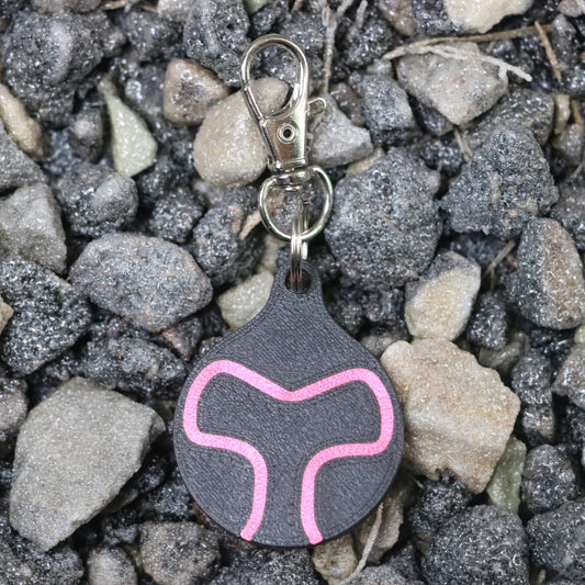Mr Wobble Keychain – Ganja White Night Bass Gift, Rave Merch, Festival Accessory