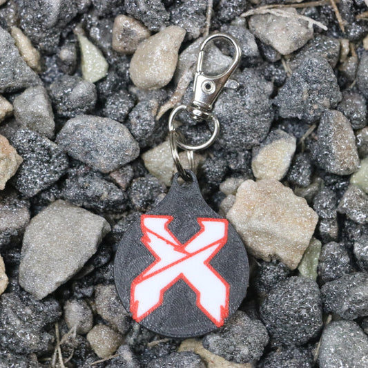Excision Keychain – Bass Music Rave Gift, Festival Accessory, EDM Basshead Merch
