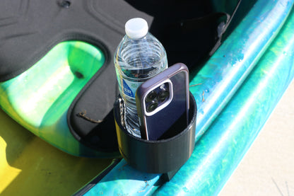 Kayak Cup Holder - 4 Inch Cup Holder & Clip - Pelican Mustang 100x
