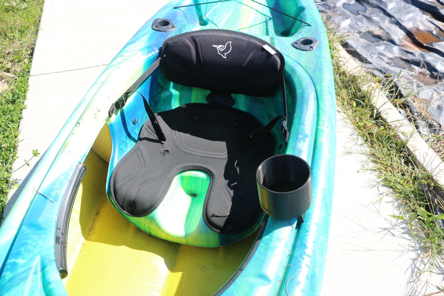 Kayak Cup Holder - 4 Inch Cup Holder & Clip - Pelican Mustang 100x