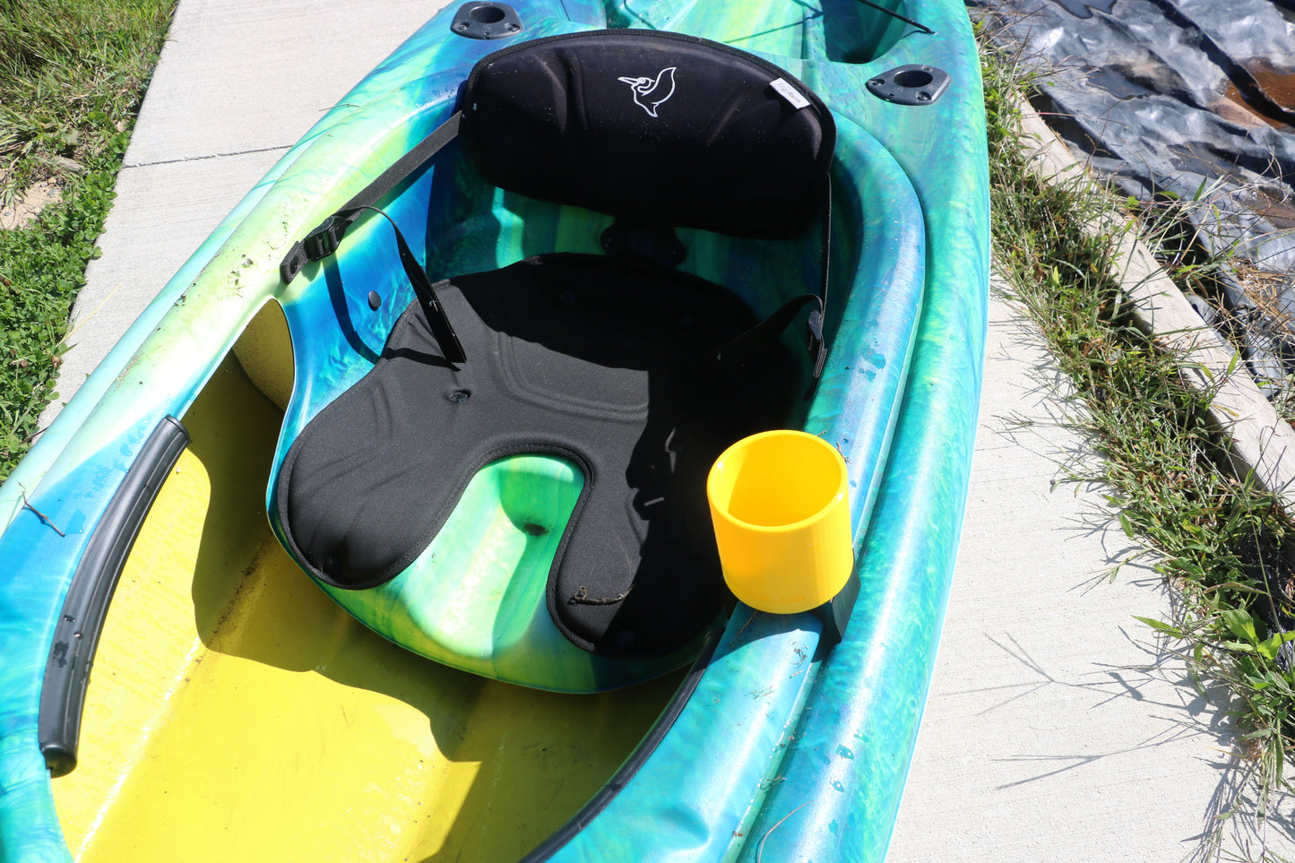 Kayak Cup Holder - 3 Inch Cup Holder & Clip - Pelican Mustang 100x