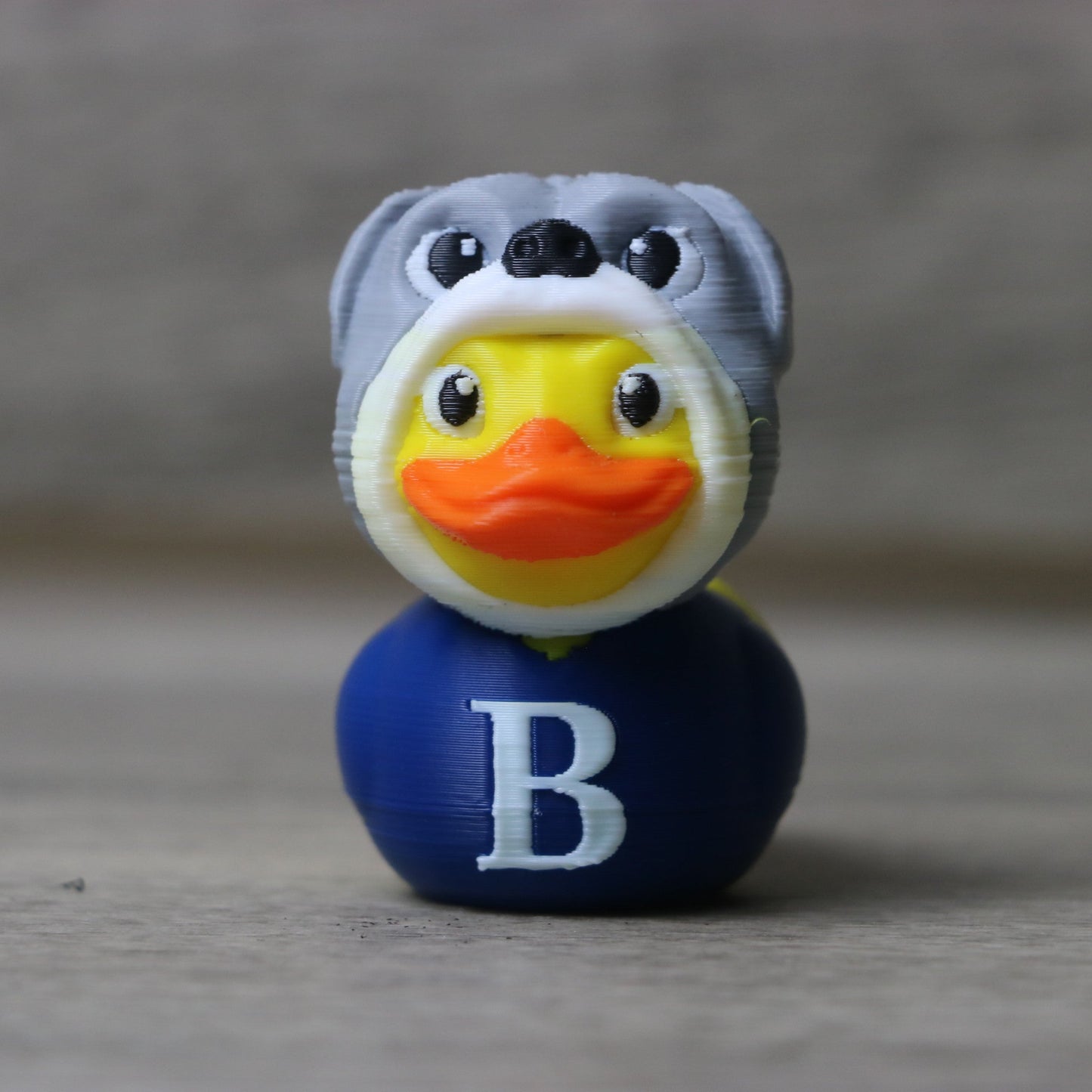 Butler University Bulldogs Duck | BU Mascot Gift | Go Dawgs Collectible
