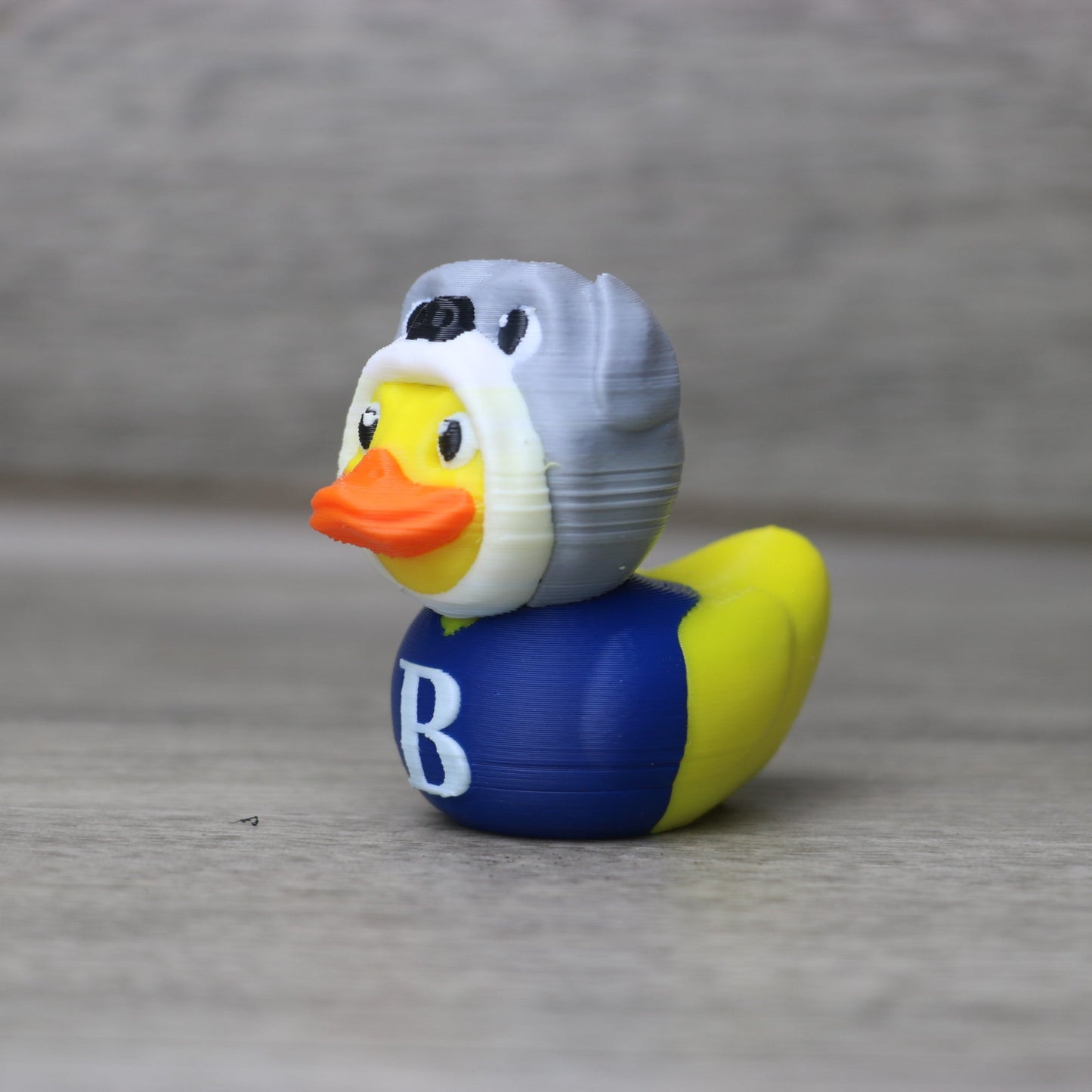 Butler University Bulldogs Duck | BU Mascot Gift | Go Dawgs Collectible