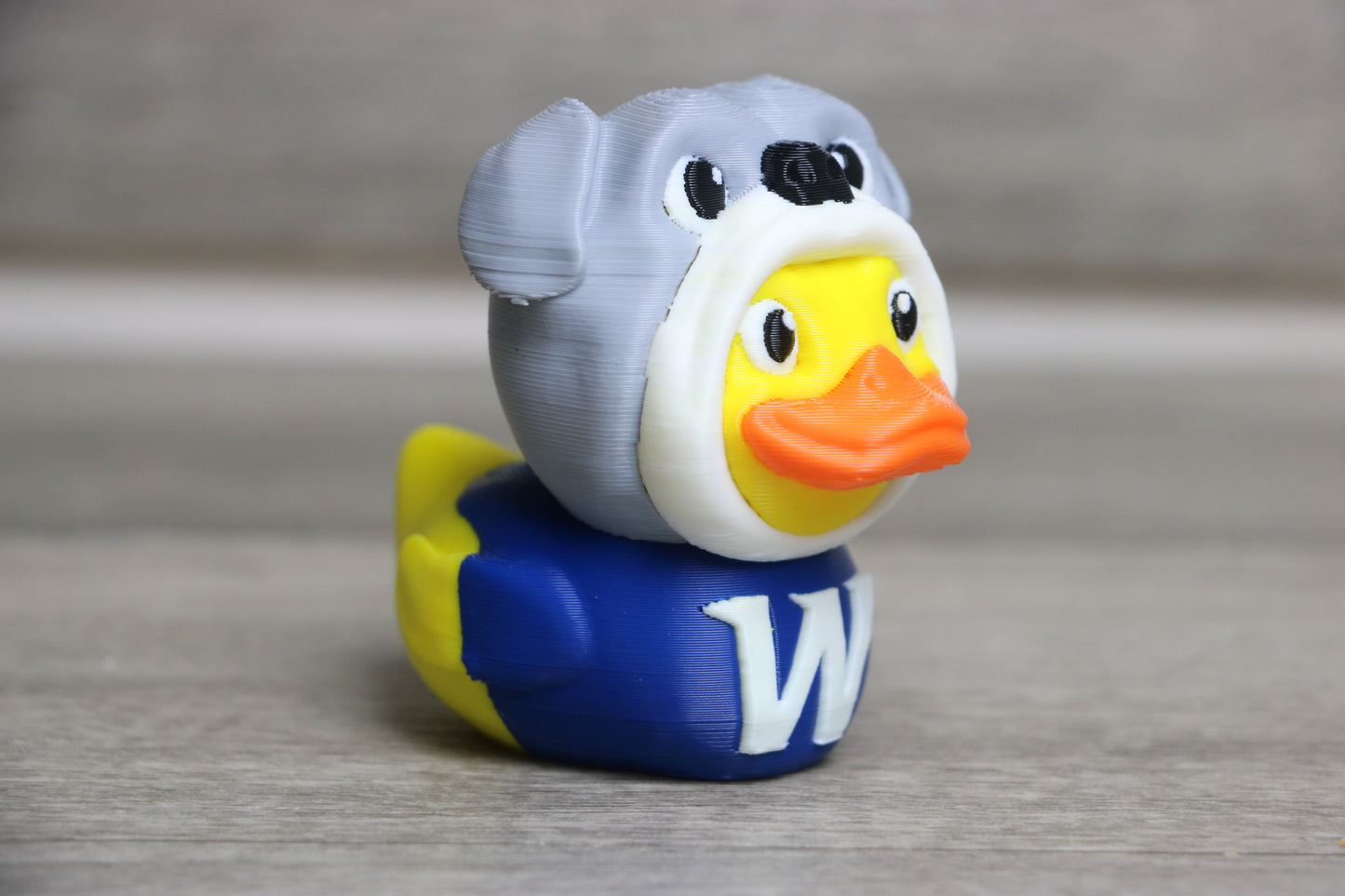 Wingstate Bulldogs Duck Gift – 3D Printed Mascot Toy for Fans & Collectors