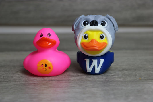 Wingstate Bulldogs Duck Gift – 3D Printed Mascot Toy for Fans & Collectors