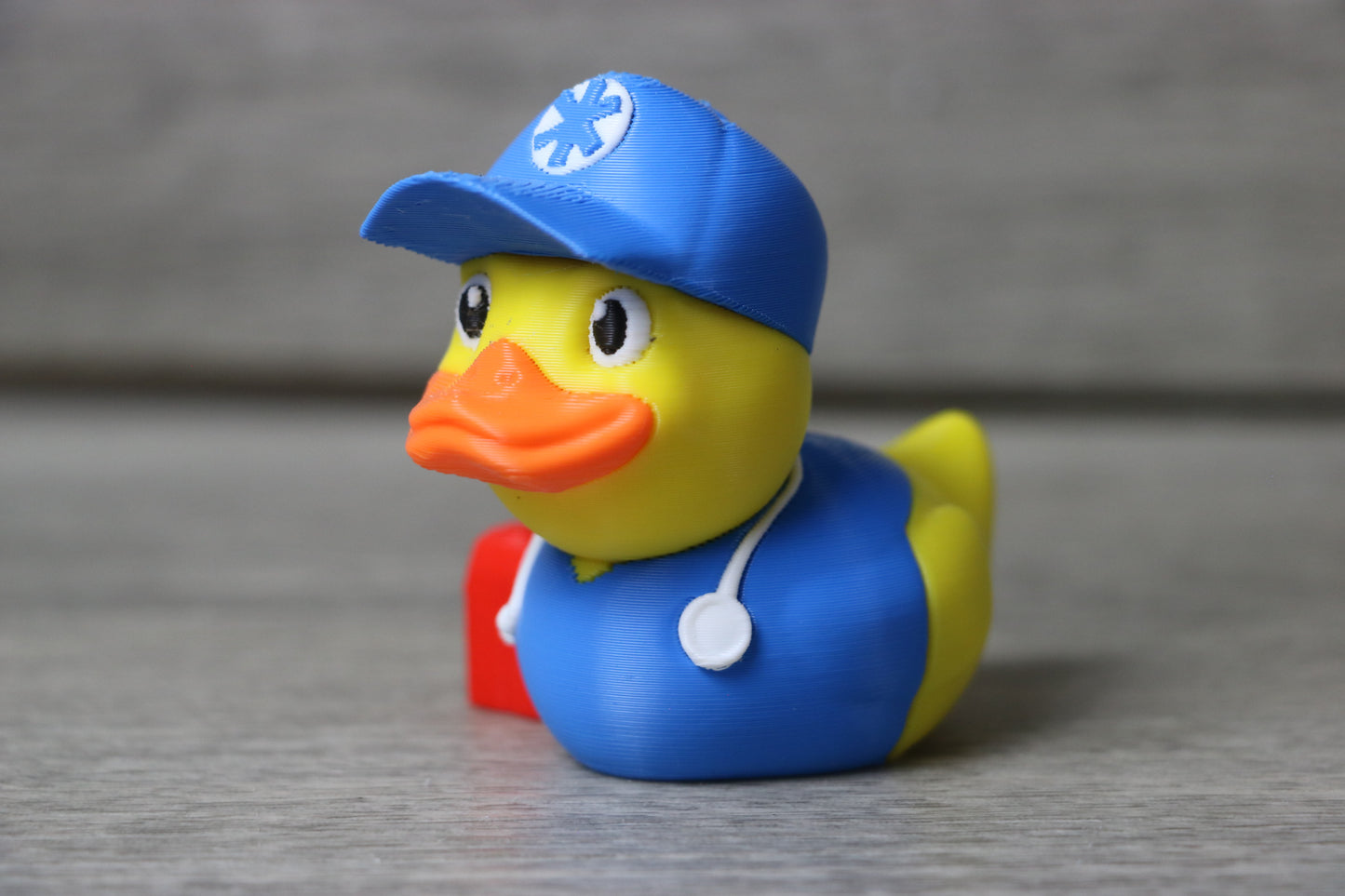 AEMT Medical Duck Figurine - 3D Printed EMT Duck by ComiskasCustom