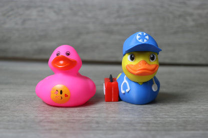 AEMT Medical Duck Figurine - 3D Printed EMT Duck by ComiskasCustom