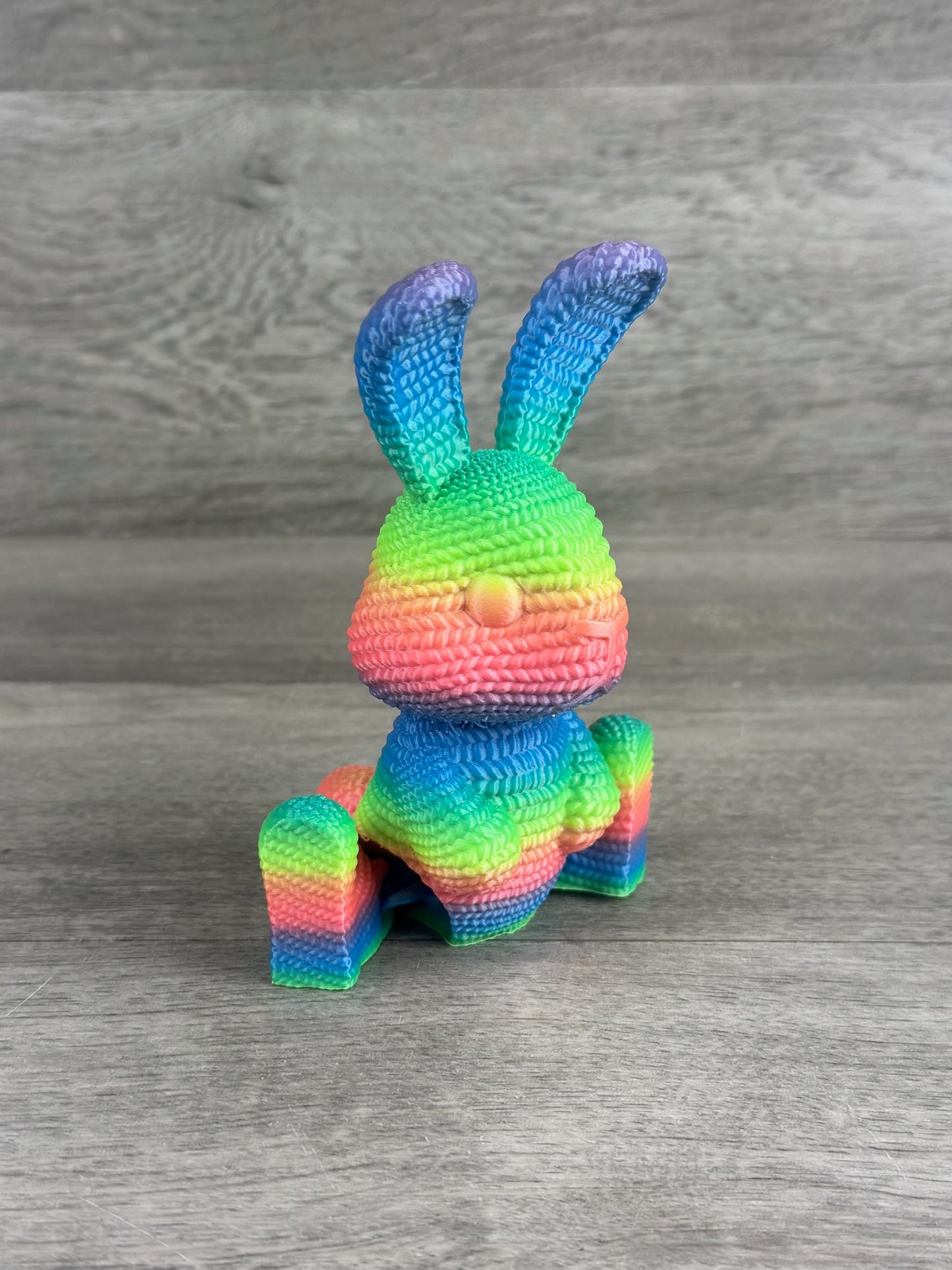 3D Printed Crochet Bunny