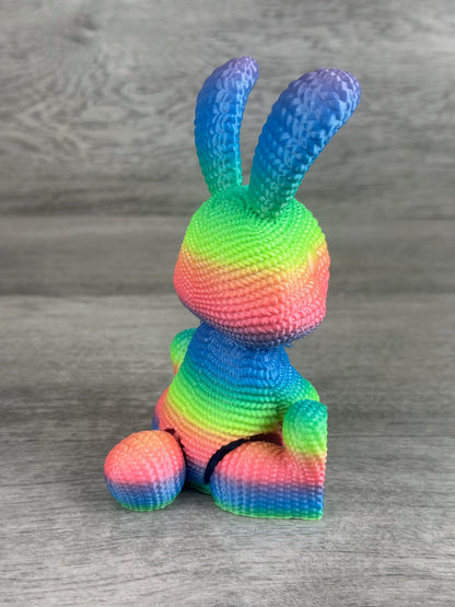 3D Printed Crochet Bunny