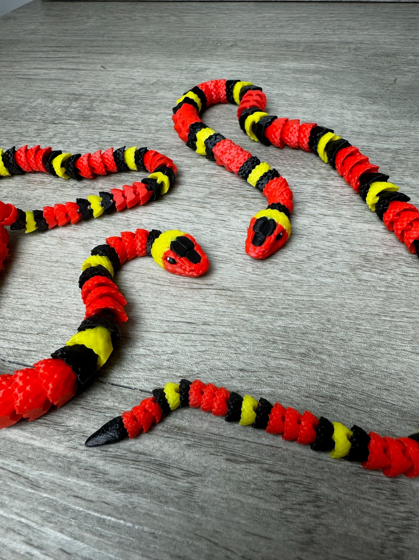 3D Printed Snakes