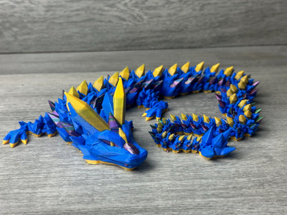 Tri-color Crystal Dragon