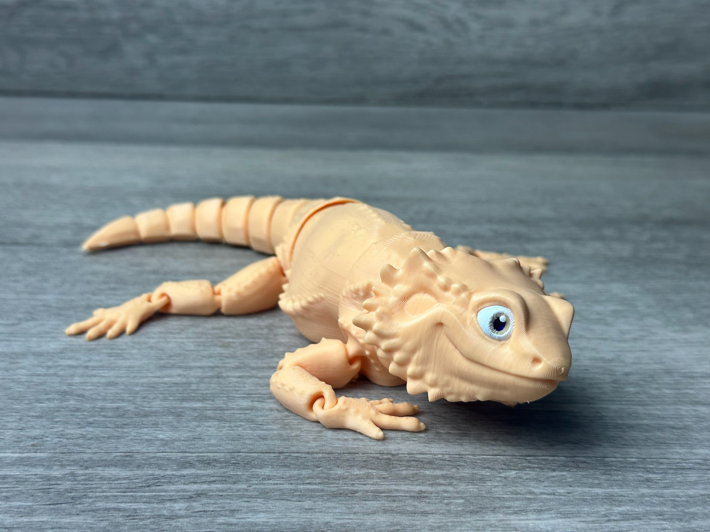 3D Printed Realistic Bearded Dragon