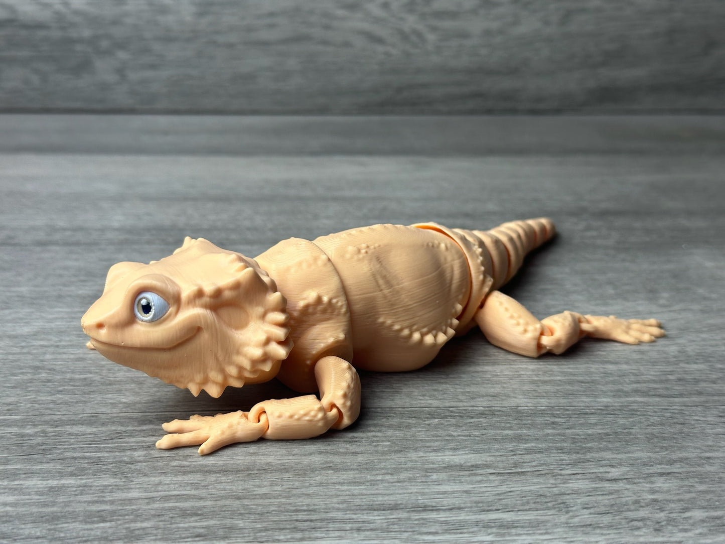 3D Printed Realistic Bearded Dragon