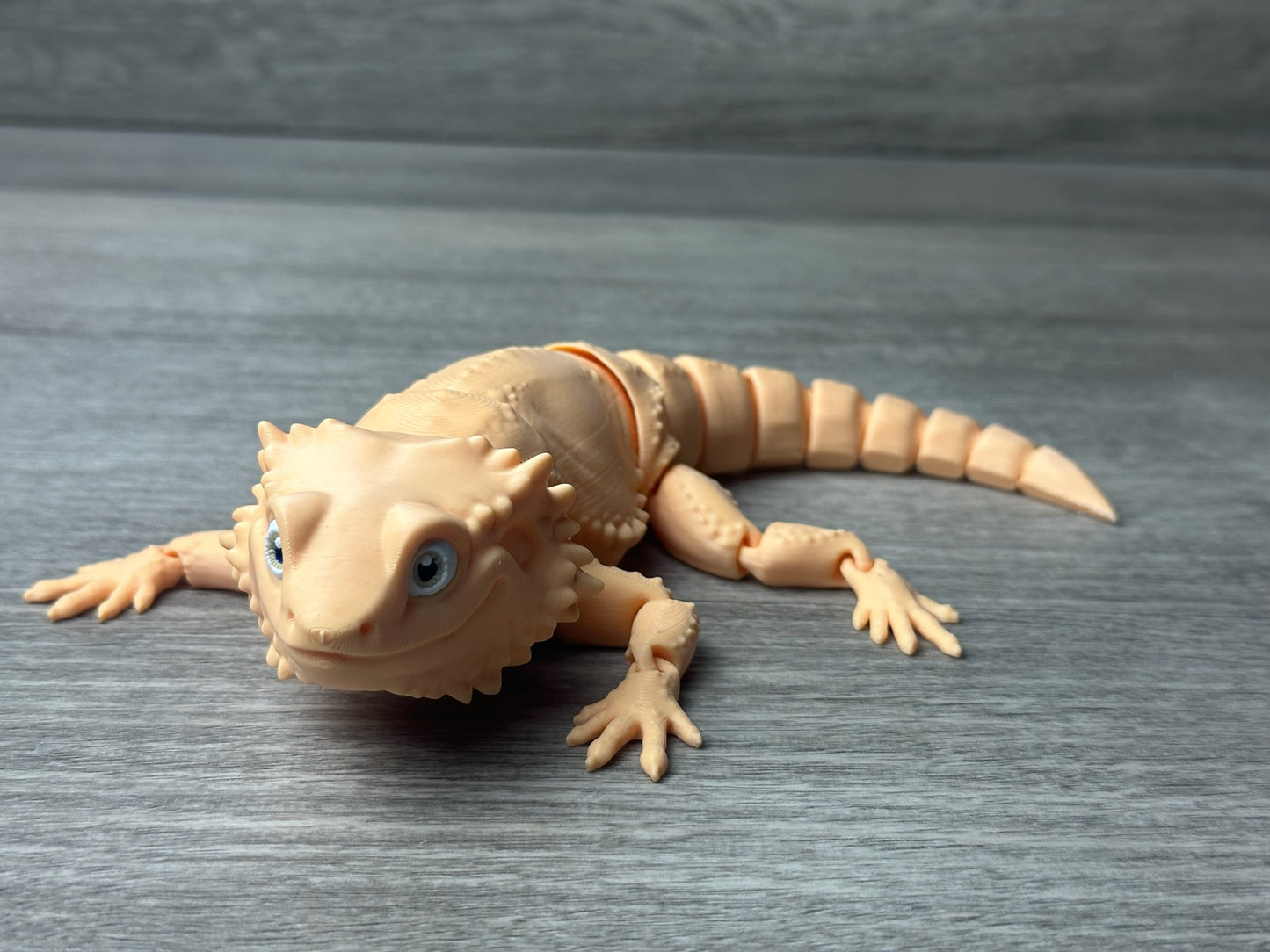 3D Printed Realistic Bearded Dragon