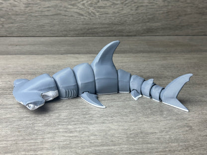 3D Printed Realistic Hammerhead Shark