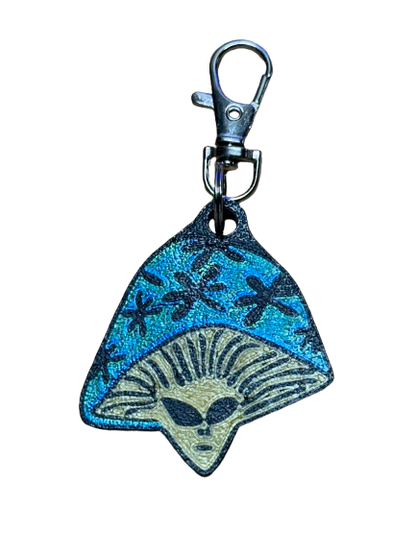 LSDream Alien Mushroom Keychain