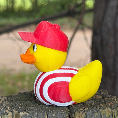 Wisconsin Football Duck | Red & White Gameday Gift