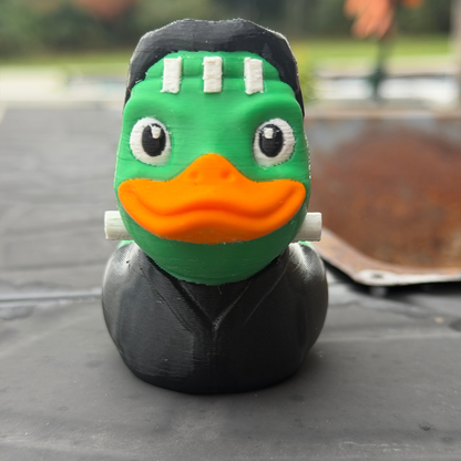 Franken-Duck Halloween Pumpkin Decor